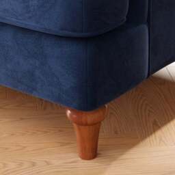 Beatrice II Matte Velvet 3 Seater Sofa Bed - thumbnail 5