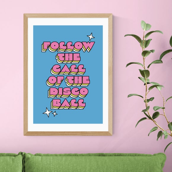 East End Prints Disco Ball Print - image 1