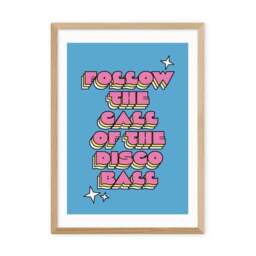 East End Prints Disco Ball Print - thumbnail 2