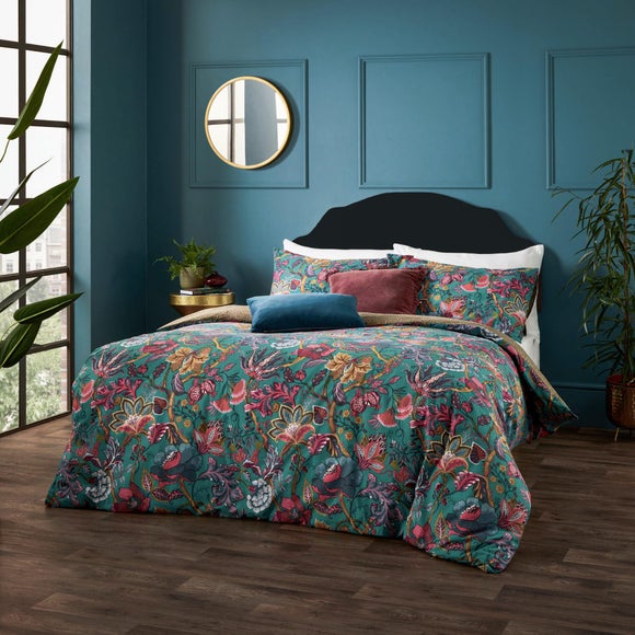 Wylder Tropics Viranai Reversible Duvet Cover and Pillowcase Set - image 1