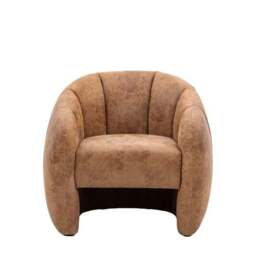 Brea Leather Tub Chair - thumbnail 5