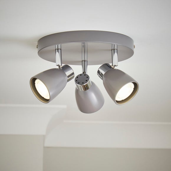 Alto 3 Light Semi Flush Spotlight - image 1
