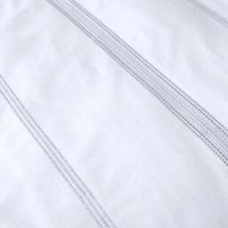 Appletree Boutique Embroidered Band 200 Thread Count 100% Cotton Duvet Cover & Pillowcase Set - thumbnail 5