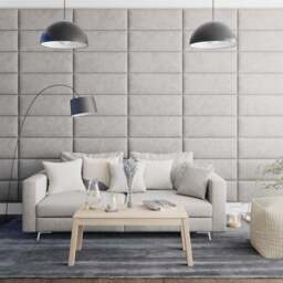 Aspire EasyMount Plush Velvet Upholstered Wall Panels - thumbnail 4