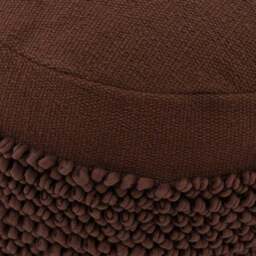 Jersey Bobble Banded Cotton Pouffe - thumbnail 2