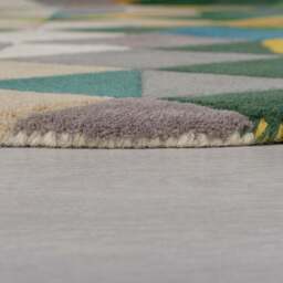 Prism Wool Round Rug - thumbnail 3