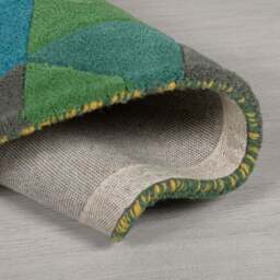 Prism Wool Round Rug - thumbnail 4
