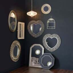 Leaf Round Wall Mirror - thumbnail 5