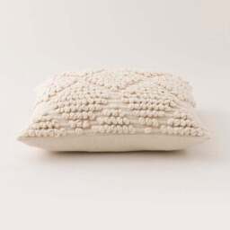 Jersey Bobble Diamond Square Cushion - thumbnail 6
