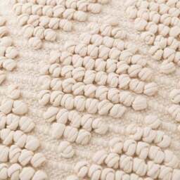 Jersey Bobble Diamond Square Cushion - thumbnail 2