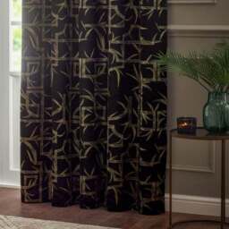 Paoletti Bamboo Eyelet Curtains - thumbnail 5