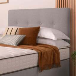 Silentnight Divan Bed With Francisco Fabric Headboard and 800 Pocket Sprung Mattress - thumbnail 4