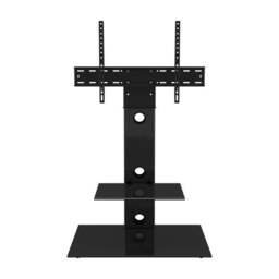 "Lesina Pedestal TV Unit with Shelf for TVs up to 65""" - thumbnail 3