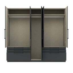 Foster 5 Door 6 Drawer Wardrobe - thumbnail 5