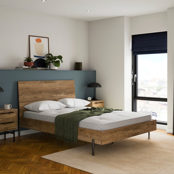 Bryant Bed Frame, Mango Wood Effect - image 1