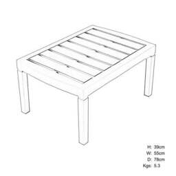 Trabella Venice 4 Seater Conversation Set - thumbnail 4