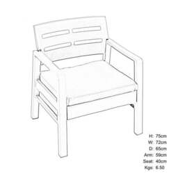 Trabella Venice 4 Seater Conversation Set - thumbnail 5