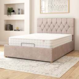 Olivier Plush Velvet Adjustable Bed - thumbnail 2