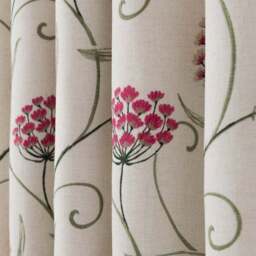 Embroidered Allium Eyelet Curtains - thumbnail 3