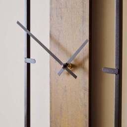 Fulton Modern Rectangle Skeleton Wall Clock - thumbnail 2