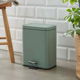 Rectangular 5L Bathroom Recycling Bin - thumbnail 1