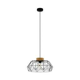EGLO Padstow Geometric Wire Pendant Light - thumbnail 2