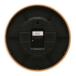 Hometime Bamboo Round Wall Clock - thumbnail 4