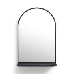 Arched Wall Mirror with Shelf - thumbnail 3