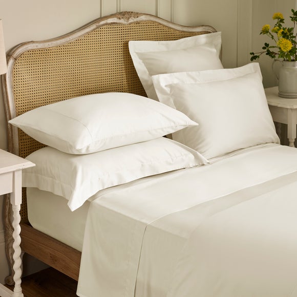 Dorma Luxe Egyptian Cotton Sateen Cuff Pillowcase - image 1