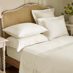 Dorma Luxe Egyptian Cotton Sateen Cuff Pillowcase