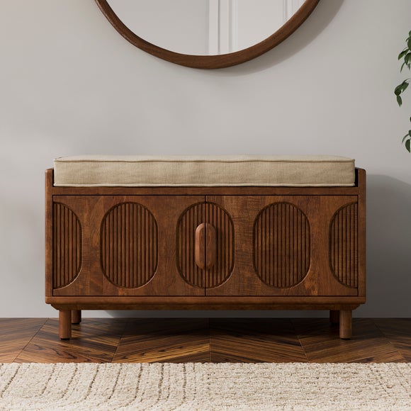 Khari Storage Bench, Mango Wood - image 1