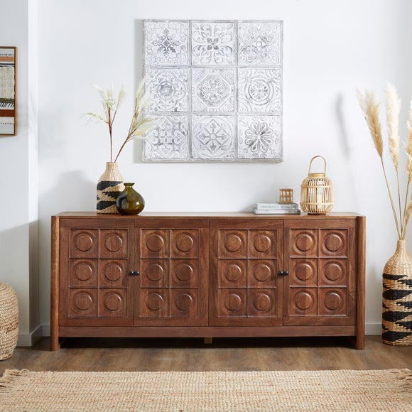 Theodore Extra Wide Sideboard, Mango Wood - image 1