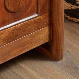 Theodore Extra Wide Sideboard, Mango Wood - thumbnail 4