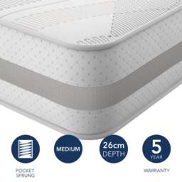 Silentnight Lift Renew 1200 Pocket Mattress - thumbnail 1