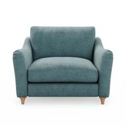 Hattie Tonal Plush Chenille Snuggle Sofa - thumbnail 2