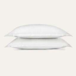 Hotel Cotton Stripe 400 Thread Count Oxford Pillowcase Pair - thumbnail 4