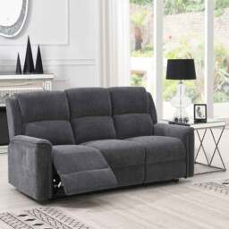 Dartmoor Chenille Power Recliner 3 Seater Sofa - thumbnail 1
