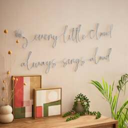Winnie the Pooh 'Every Cloud' Wire Wall Art - thumbnail 1