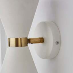 Archie Retro Head Dual Lit Wall Light - thumbnail 4