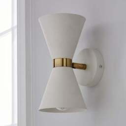Archie Retro Head Dual Lit Wall Light - thumbnail 2
