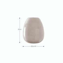 Pebble Milky Glass Easy Fit Pendant Shade - thumbnail 4