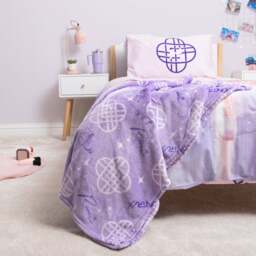 K-Pop Demon Hunters Golden Fleece 150cm x 100cm Blanket