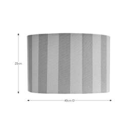 Beatrice Stripe Drum Lamp Shade - thumbnail 5