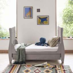 Babymore Stella Sleigh Cot Bed - thumbnail 4
