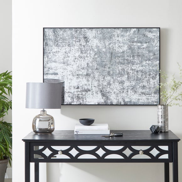 Distressed Rectangle Overmantel Wall Mirror - image 1