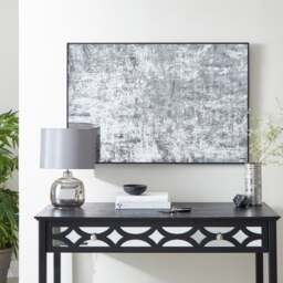 Distressed Rectangle Overmantel Wall Mirror - thumbnail 1
