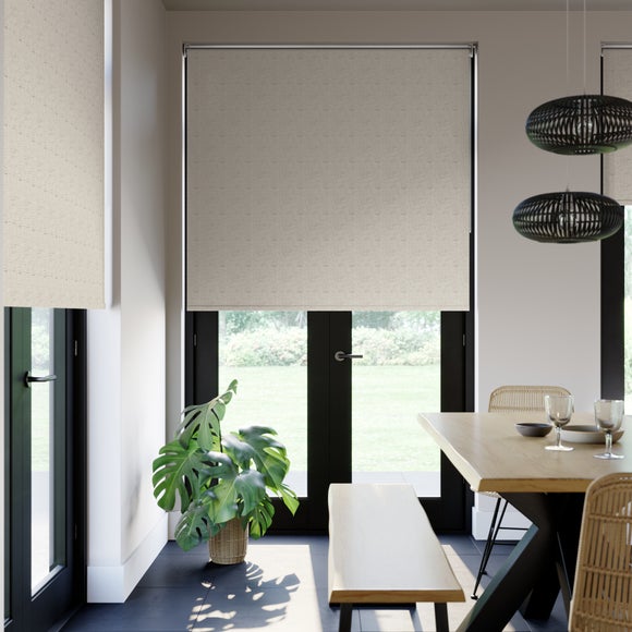 Linen Look Blackout Made to Measure Roller Blind - image 1