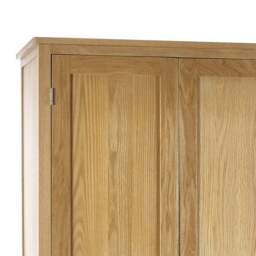 Jenkins Double Wardrobe, Oak - thumbnail 5