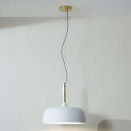 Anke Domed Metal Pendant Light - thumbnail 1