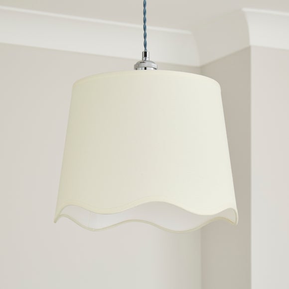 Scalloped Edge Lamp Shade - image 1